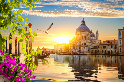Gondola tours, Italy